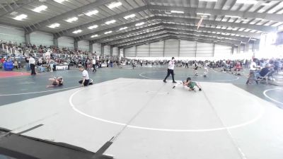 46 lbs Consolation - Jameson Baumgardner, El Paso Wildcats WC vs Ezekiel Perales, EP Enforcers