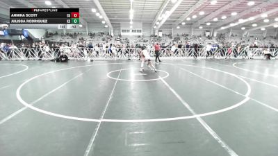 114 lbs Consi Of 8 #1 - Annika Scott, CA vs Julissa Rodriguez, KS