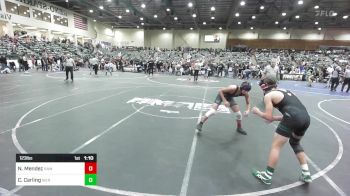 123 lbs Semifinal - Noel Mendez, Ram WC vs Cooper Carling, Sierra Sabers
