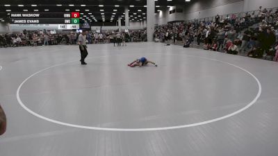 63 lbs Champ. Rd Of 32 - Hank Waskow, Iowa vs James Evans, Bartlesville Wrestling Club