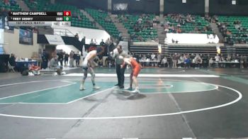 7A 132 lbs 1st Place Match - Trey Denny, Oak Mountain vs Matthew Campbell, Vestavia Hills