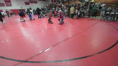 68-74 lbs Round 2 - Lukas Young, Hemet Youth Wrestling Club vs Eliana Gonzalez, Team SoCal
