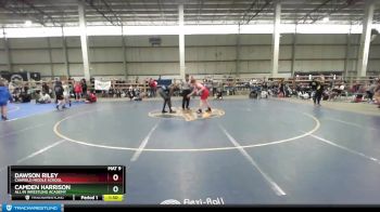 147 lbs Champ. Round 2 - Dawson Riley, Canfield Middle School vs Camden Harrison, All In Wrestling Academy