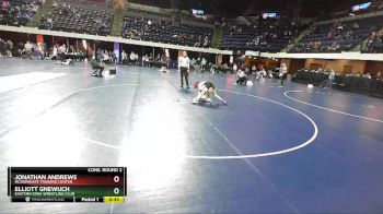 90 lbs Cons. Round 2 - Elliott Gnewuch, Eastern Iowa Wrestling Club vs Jonathan Andrews, McDominate Training Center