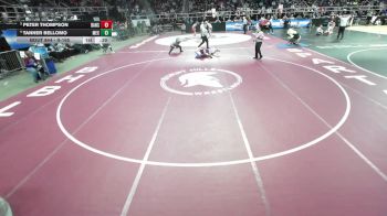 II-165 lbs Cons. Round 4 - Tanner Bellomo, Mexico vs Peter Thompson, Dansville/Wayland-Cohocton