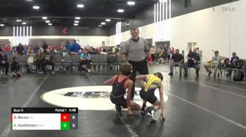 80 lbs Placement Matches (8 Team) - Gabe Benyo, Mat Assassins (PA) vs Alex Huddleston, Roundtree Wrestling Academy