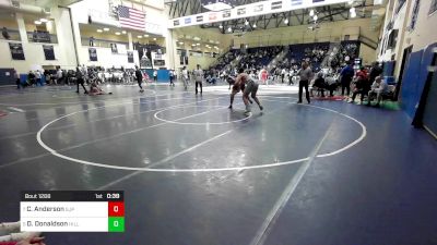 285 lbs Consi Of 8 #2 - Colton Anderson, St. Joe's Prep vs Dante Donaldson, The Hill School