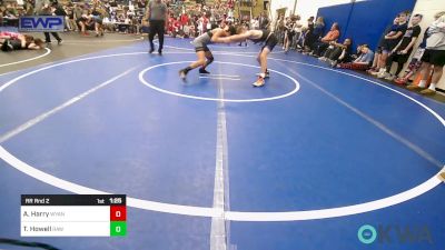 100 lbs Rr Rnd 2 - Aidyn Harry, Wyandotte Youth Wrestling vs Tyler Howell, Raw Wrestling Club