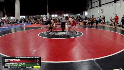 165 lbs Cons. Round 5 - Constantino Chilin, Red Lion Wrestling Club vs Troy Shannon, RAW