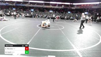 122 lbs Semifinal - Antonio Morales, Florida National Team vs Wesley Hyatt, Ascension Titans