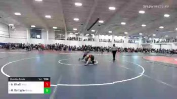 170 lbs Quarterfinal - Aman Khalil, Brockton vs Haden Bottiglieri, Brookline