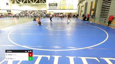 133B lbs Rr Rnd 2 - Ryan Miller, Penn vs Dreagen Orine, NC State