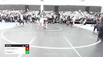 184-A lbs Semifinal - Jordan Courvoisier, BWC vs Tyler Degnen, Mat Return