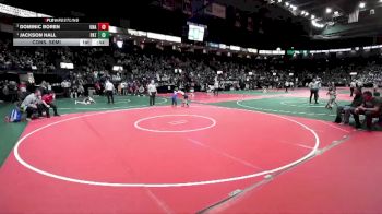 75 lbs Cons. Semi - Dominic Boren, Unattached vs Jackson Hall, PATA