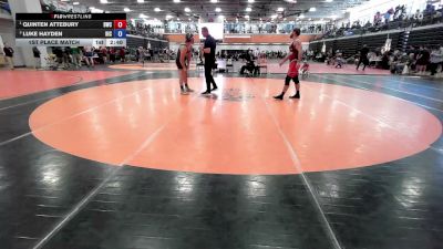 175 lbs 1st Place Match - Quinten Attebury, Belton Wrestling Club vs Luke Hayden, Hickman
