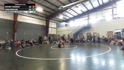 Consi Of 8 #2 - Jeffrey Vasquez, Clifton vs Owen Broyles, Bristol