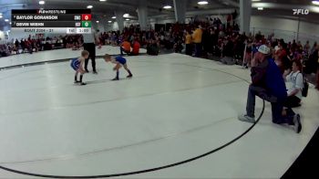 21 lbs Quarterfinal - Devin Wiehn, Humphrey St. Francis vs Baylor Goranson, Seward Wrestling Club