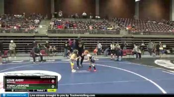 42 lbs Quarterfinal - Kovie Avery, Westlake vs Torin Larimore, Dove Creek Bulldogs