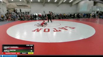 120 lbs Cons. Semi - Ashley Marshell, Yuma vs Amelia Bacon, Vista Peak