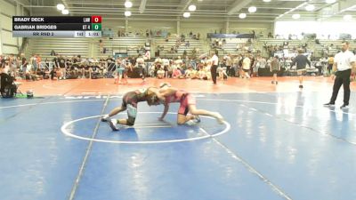 138 lbs Rr Rnd 2 - Brady Deck, LAW Red - HSB vs Gabrian Bridges, GT 4238 - HSB