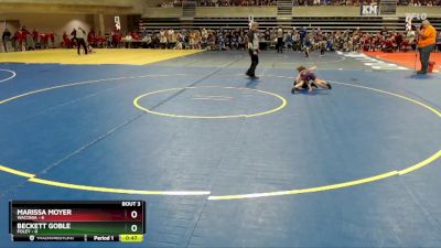 50 lbs Placement (4 Team) - Marissa Moyer, Waconia vs Beckett Goble, Foley