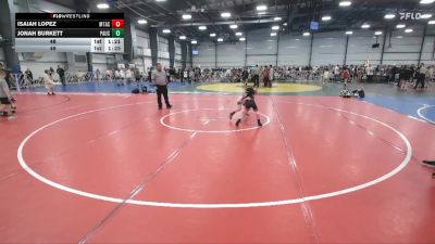 48 lbs Round 3 - 12:30pm Saturday - Isaiah Lopez, Mat Assassins vs Jonah Burkett, PA USA