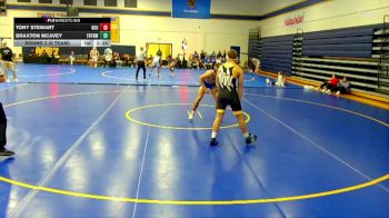 165 lbs Round 2 (6 Team) - Tony Stewart, Northeast Oklahoma vs Braxton McAvey, Fort Hays Tech Northwest