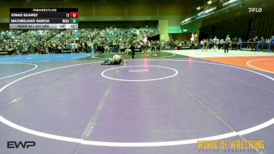 101 lbs Consi Of 16 #1 - Jonas Suarez, Team Selma vs Maximiliano Garcia, Wasco Wrestling