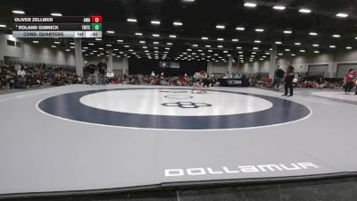 70 lbs Cons. Quarters - Oliver Zellmer, Ace Wrestling Academy vs Roland Gimnick, Team Nazar Training Center