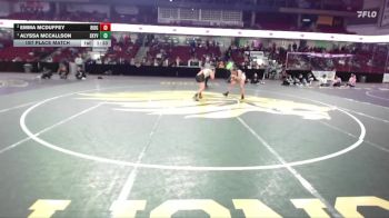 155 lbs 1st Place Match - Alyssa McCallson, Skyview vs Emma McDuffey, Ridgevue