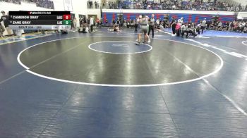 285 lbs Cons. Round 4 - Cameron Gray, Lake City vs Zane Gray, Lakeland