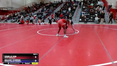 130 lbs Cons. Semi - Venelle Imbi, Pacific University vs Brooke Cicierski, Eastern Oregon University