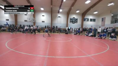 113 lbs Quarterfinal - Mason Pacitto, Episcopal Academy vs Parker Band, William Penn Charter School