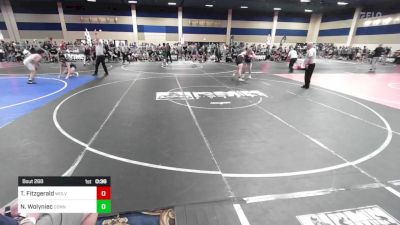 150 lbs Consi Of 8 #1 - Nathaniel Wolyniec, Connecticut vs Timmy Fitzgerald, Wolves Den WC