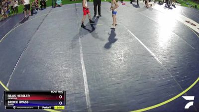 70 lbs Quarterfinal - Silas Hessler, Montana vs Brock Hvass, Idaho