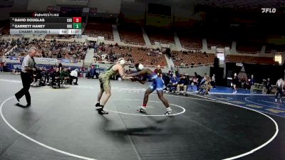 D1-165 lbs Champ. Round 1 - David Douglas, Chandler High School vs Garrett Haney, Basha High School