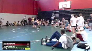 118 lbs Round 6 (8 Team) - Jacob Kershaw, Louisianimals Black vs Jackson Ewing, Cypress Wrestling Club