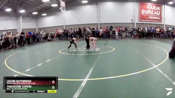 45 lbs Champ. Round 2 - Jacob Guthridge, Willie Walters Wrestling Club vs Theodore Coffin, Bull Island Grappling