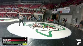 150 lbs 5th And 7th - Luis Florez, Hereford vs Luke Ralls, Canyon West Plains