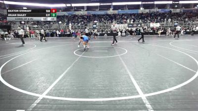 92 lbs Consi Of 8 #2 - Daxton Stewart, Vian vs Julian Bailey, SlyFox Wr Ac