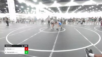 109 lbs Consi Of 4 - Saluna Acuna, Mantanona TC vs Emi Yamamoto, Rancho Bernardo WC