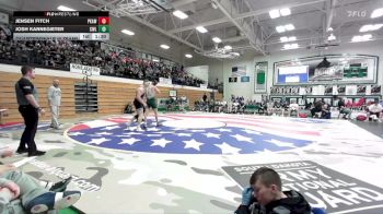 215 lbs Quarterfinals (8 Team) - Jensen Fitch, Philip/Kadoka Area/Wall vs Josh Kannegieter, Clark/Willow Lake