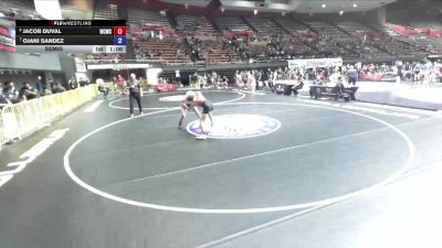 126 lbs Semis - Jacob Duval, Wild Cats Wrestling Club vs Ojani Sandez