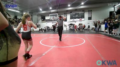 72-75 lbs Rr Rnd 3 - Arwen Frisby, Skiatook Youth Wrestling vs Rocket McGirt, Salina Wrestling Club