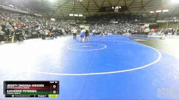 Girls 3A/4A 235 Quarterfinal - Jenisty Ongosia-Weggen, Lincoln (Tacoma) (Girls) vs Katherine Petersen, Tahoma (Girls)