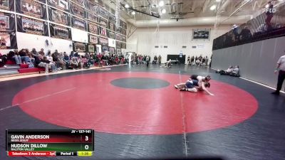 137-141 lbs Round 2 - Hudson Dillow, Ralston Valley vs Gavin Anderson, Regis Jesuit