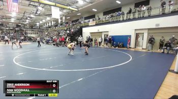 126 lbs Cons. Round 5 - Zeke Anderson, Bloomer vs Ivan Woodhull, Northwestern