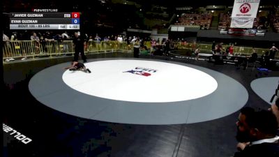 85 lbs Quarters - Javier Guzman, Stockton Combat vs Evan Guzman