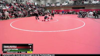 138 lbs Cons. Round 5 - Drayden Gaither, Moses Lake vs Frank Redfield, Eisenhower High School