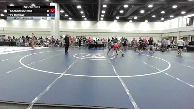 132 lbs Cons. Round 5 - Camden Murray, VA vs Ty Murray, GA